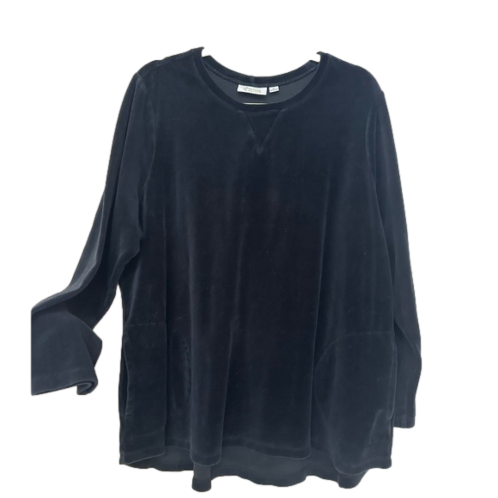 d & co. Active Velour Tunic with Pockets